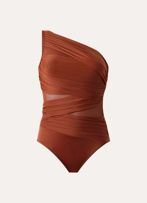 Miraclesuit Jena voorgevormd corrigerend badpak - voorkant koper