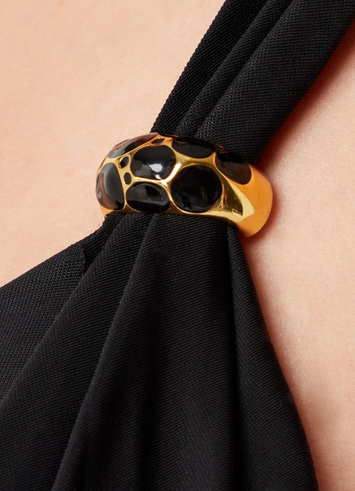 Miraclesuit Siren corrigerend badpak - detail 6 zwart