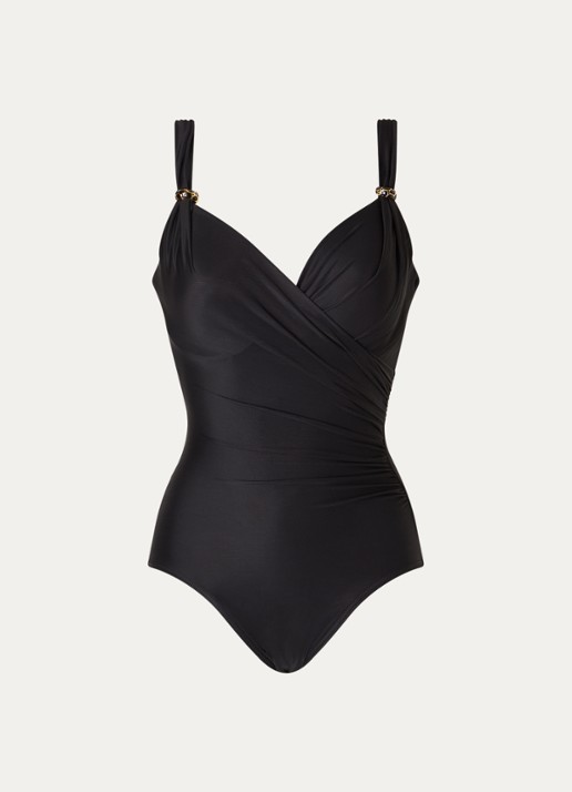 Miraclesuit Siren corrigerend badpak - voorkant 9 zwart