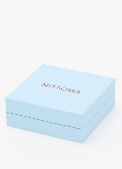 Missoma Interstellar Drop Choker choker verguld - detail 4 goud