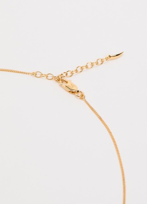 Missoma Lucy Williams T-Bar ketting verguld - detail 3 goud