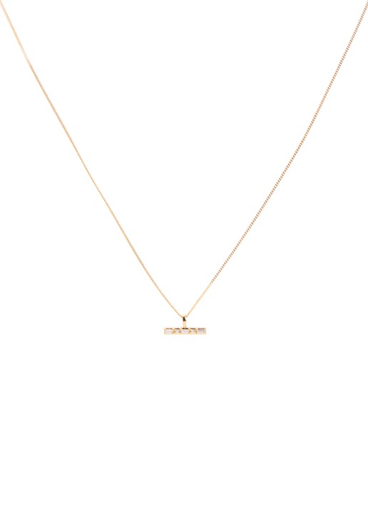 Missoma Lucy Williams T-Bar ketting verguld