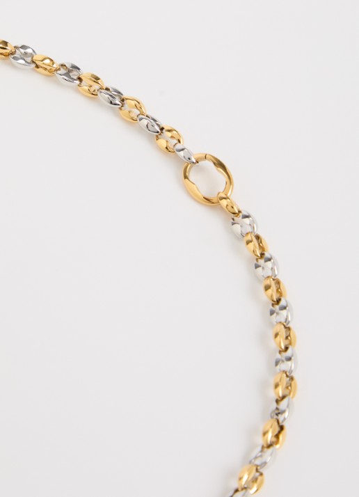 Missoma Mariner ketting verguld - detail 2 goud