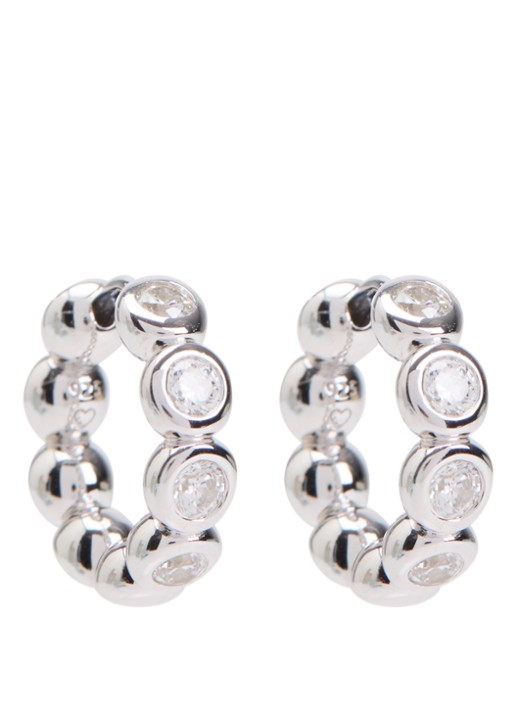 Missoma Tennis Small oorringen met zirkonia