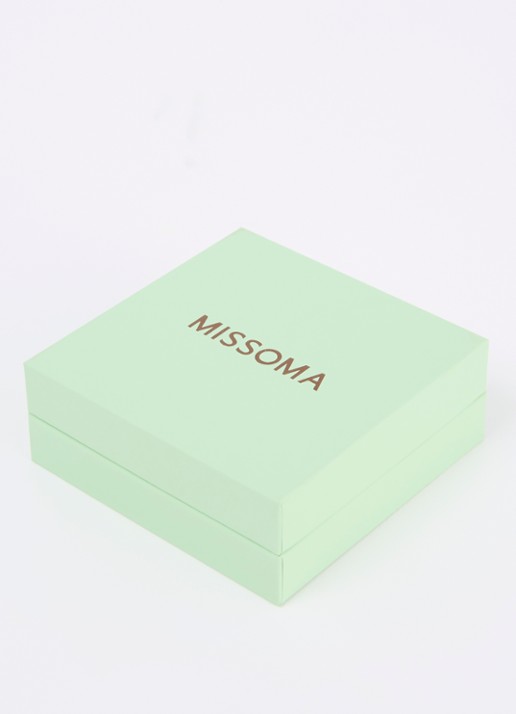Missoma Timepiece armband verguld - detail 2 goud