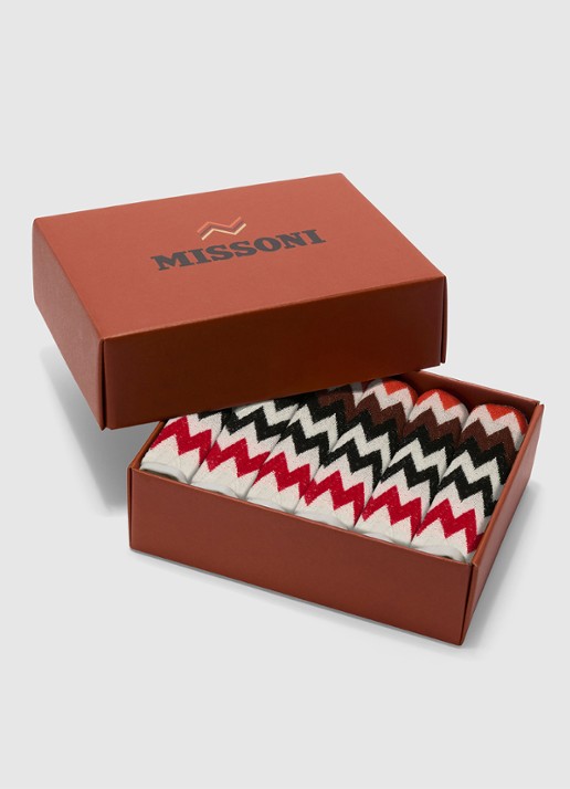 Missoni Best gastendoek - 30 x 30 cm set van 6 in geschenkverpakking