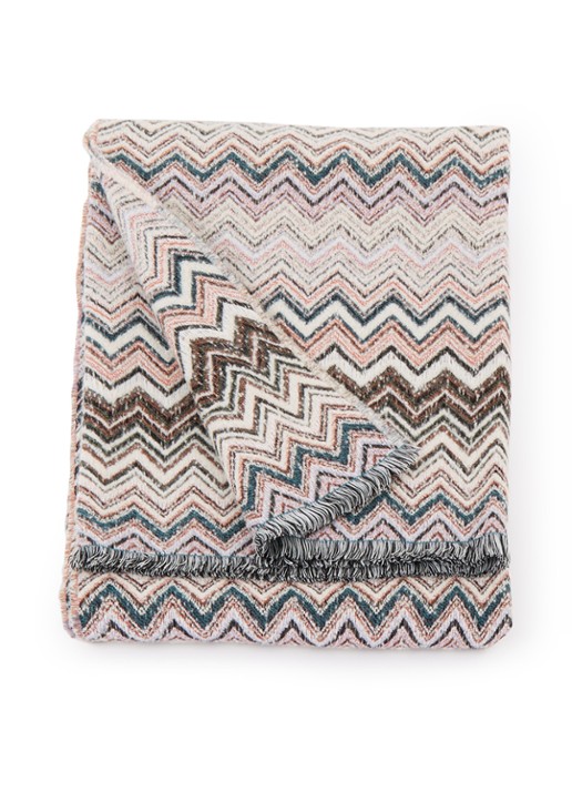 Missoni Forest plaid in wolblend 130 x 195 cm