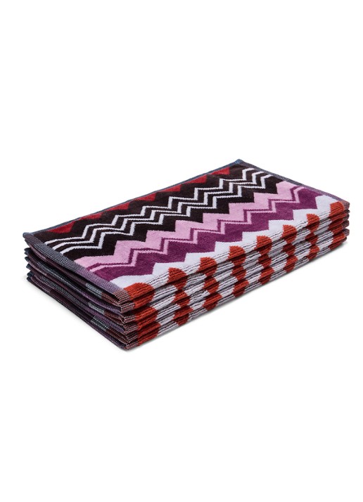 Missoni Giacomo gastendoek - 30 x 30 cm set van 6 in geschenkverpakking
