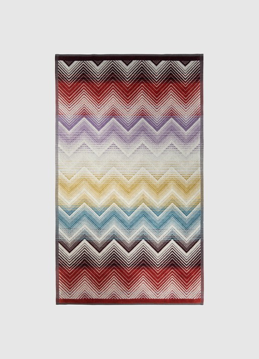 Missoni Marea badhanddoek 60 x 100 cm - voorkant 2 lila