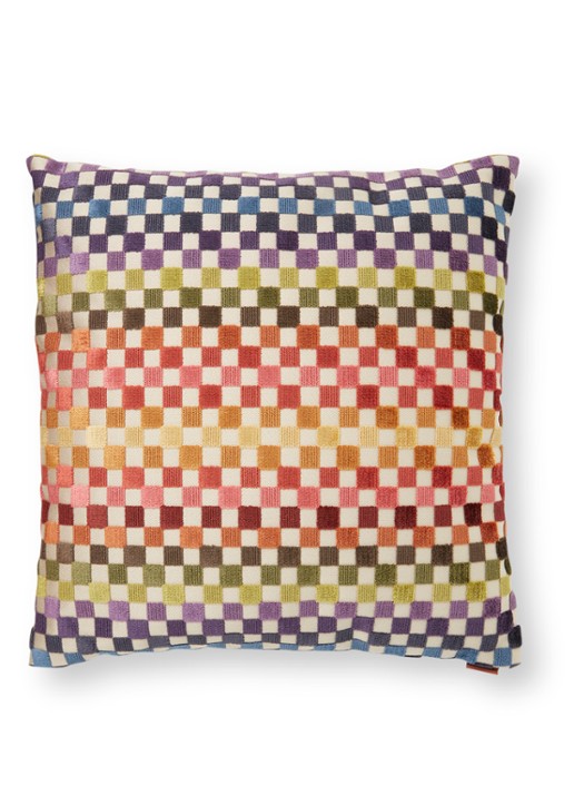 Missoni Maseko sierkussen 40 x 40 cm - voorkant 2 vanillegeel