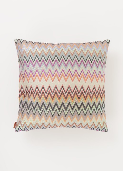 Missoni Masuleh sierkussen 40 x 40 cm - voorkant 2 taupe