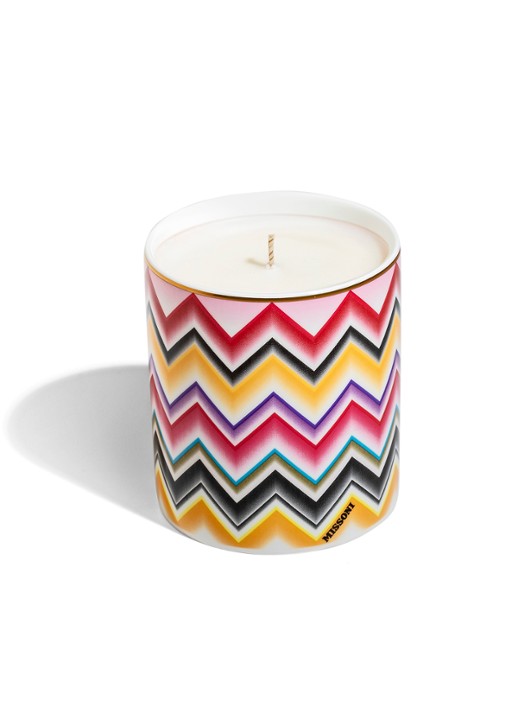 Missoni Vanuatu poef met streepdessin