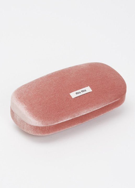 Miu Miu Butterfly zonnebril MU A07S - detail 2 zwart