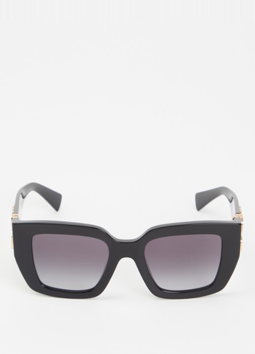 Miu Miu Butterfly zonnebril MU B05 - detail zwart