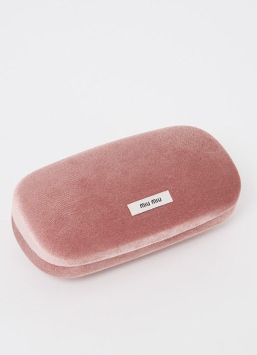 Miu Miu Butterfly zonnebril MU01ZS - detail 3 donkerbruin