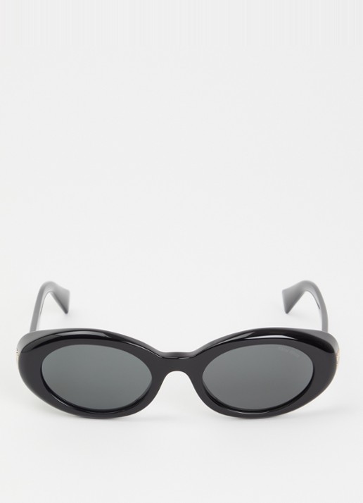 Miu Miu Cat eye zonnebril MU B09S - detail zwart