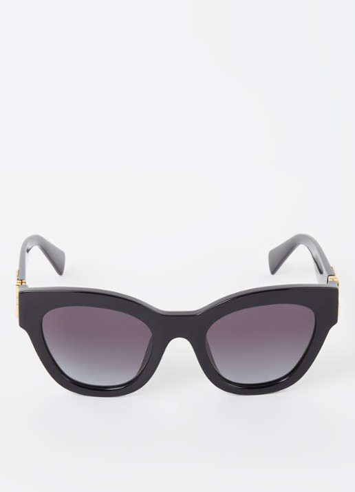 Miu Miu Miu Miu *MU 01YS  BLK SHN BLU - detail 3 zwart