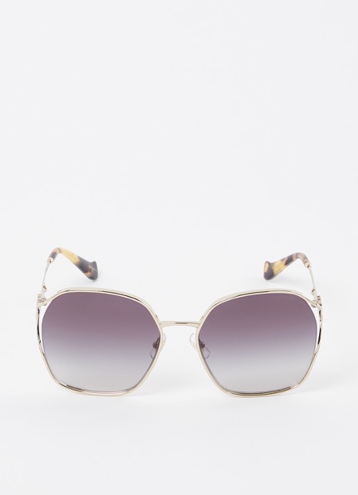 Miu Miu Miu Miu *MU 52WS  GLD SHN BLU - voorkant 2 goud