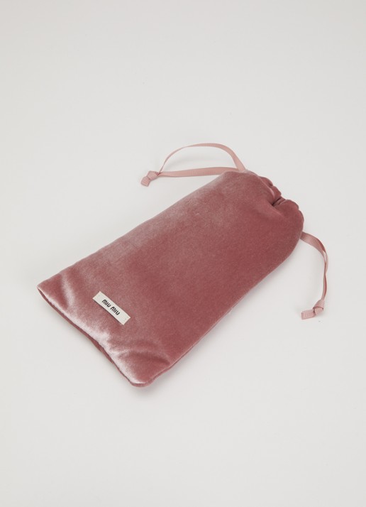 Miu Miu Piloten zonnebril MU A01S - detail 3 zwart