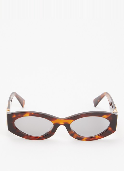 Miu Miu Retro zonnebril MU 11WS - detail bruin
