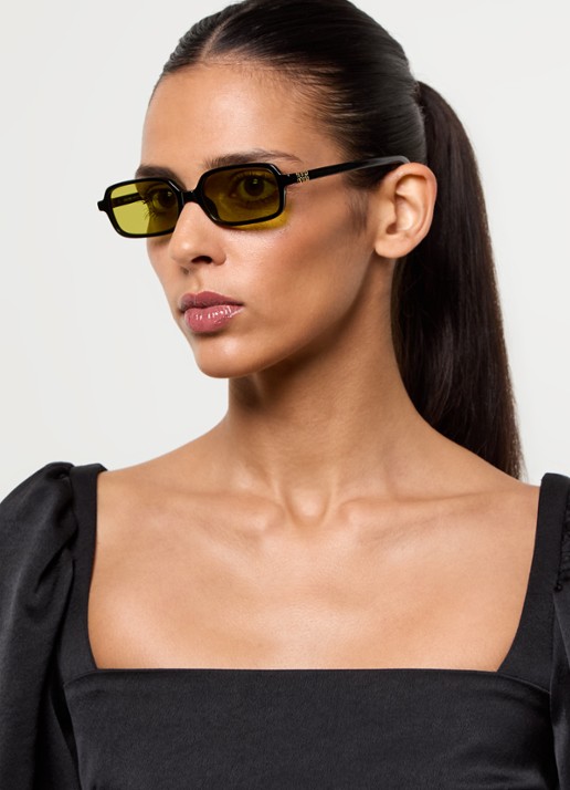 Miu Miu Retro zonnebril MU 11ZS  - voorkant 5 zwart