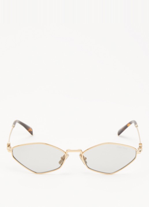 Miu Miu Retro zonnebril MU 56ZS - detail 2 goud