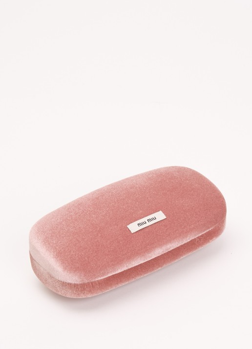 Miu Miu Retro zonnebril MU B07S - detail 3 zwart
