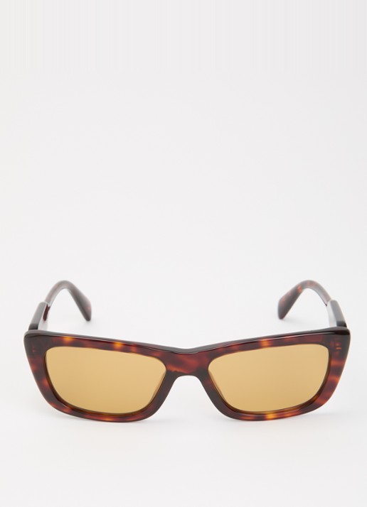 Miu Miu Retro zonnebril MU B12S - detail bruin
