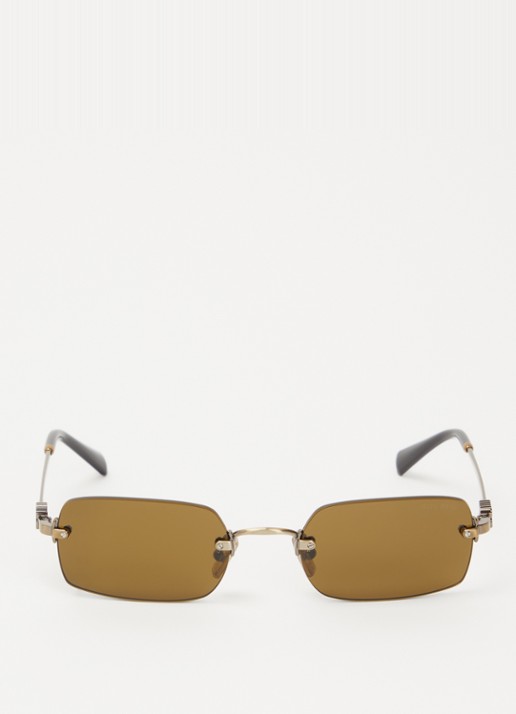 Miu Miu Retro zonnebril MU B50S - detail goud