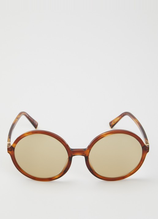Miu Miu Retro zonnebril SMUB02 - detail bruin
