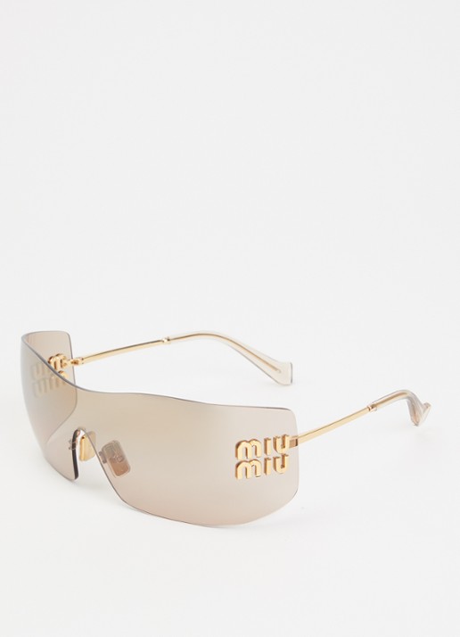 Miu Miu Shield zonnebril MU B53S
