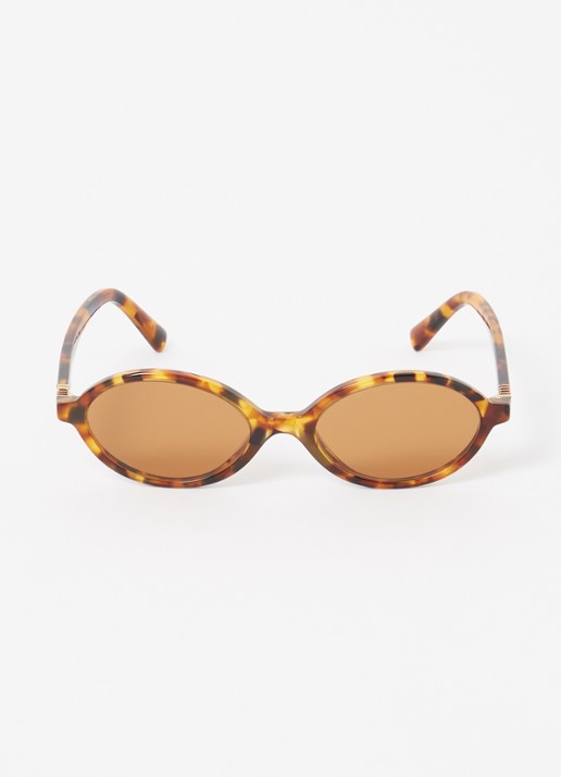 Miu Miu Zonnebril MU 04ZS - detail 3 bruin