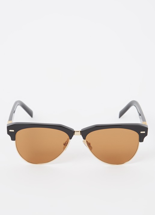 Miu Miu Zonnebril MU 09ZS - detail zwart