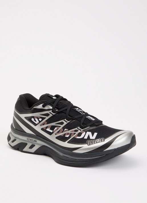MM6 XT-MM6 sneaker met mesh details - voorkant 2 zwart