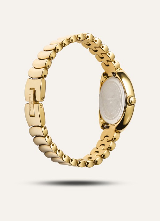 Mockberg Belle Oval horloge MB1418 - detail 3 goud