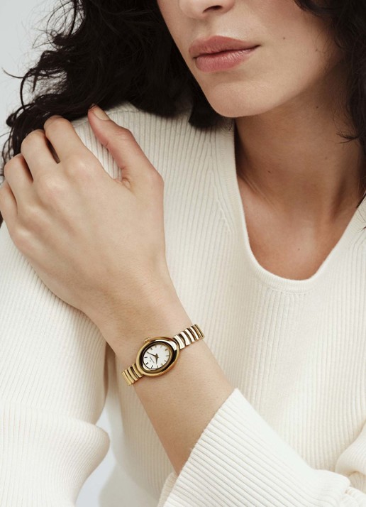 Mockberg Belle Oval horloge MB1418 - voorkant 6 goud