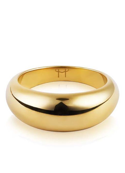 Mockberg Bold ring MO224 - detail 3 goud