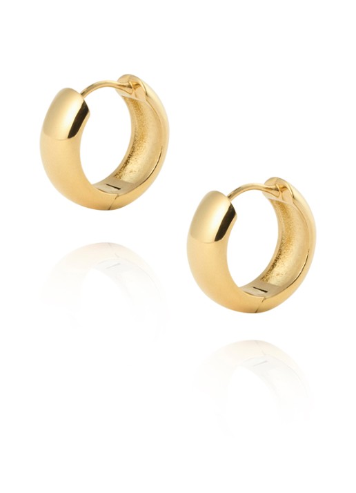 Mockberg Brave oorringen MB1787 - detail goud