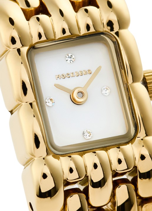 Mockberg Eternal Gold horloge MB2087 - detail 2 goud