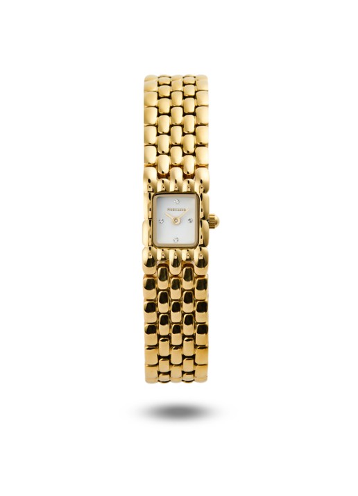 Mockberg Eternal Gold horloge MB2087 - voorkant 5 goud