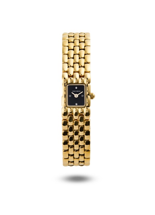 Mockberg Eternal Gold Noir horloge MB2089 - voorkant 5 goud