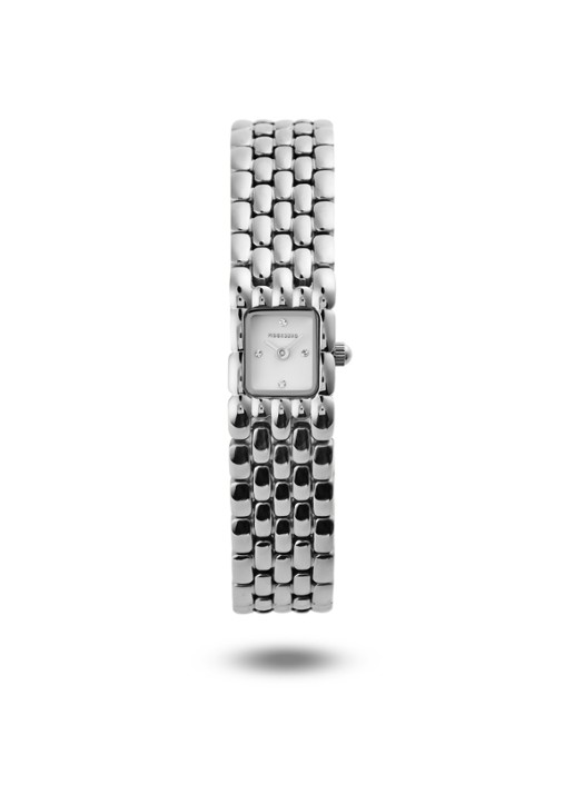 Mockberg Eternal Steel horloge MB2088 - voorkant 5 zilver