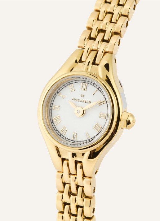 Mockberg Heritage Petite horloge MB1613 - detail goud