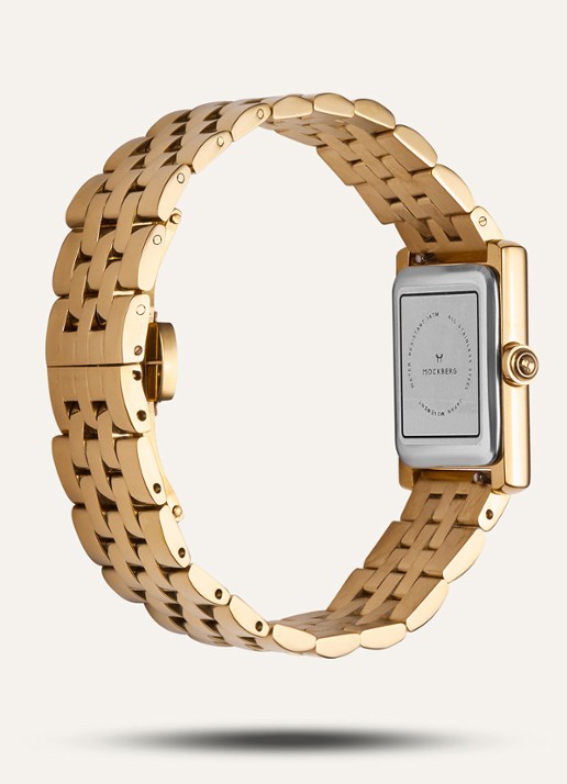 Mockberg Timeless Grand horloge MO311 - detail 5 goud