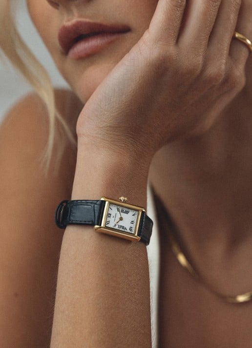 Mockberg Timeless horloge MB0245 - voorkant 2 goud