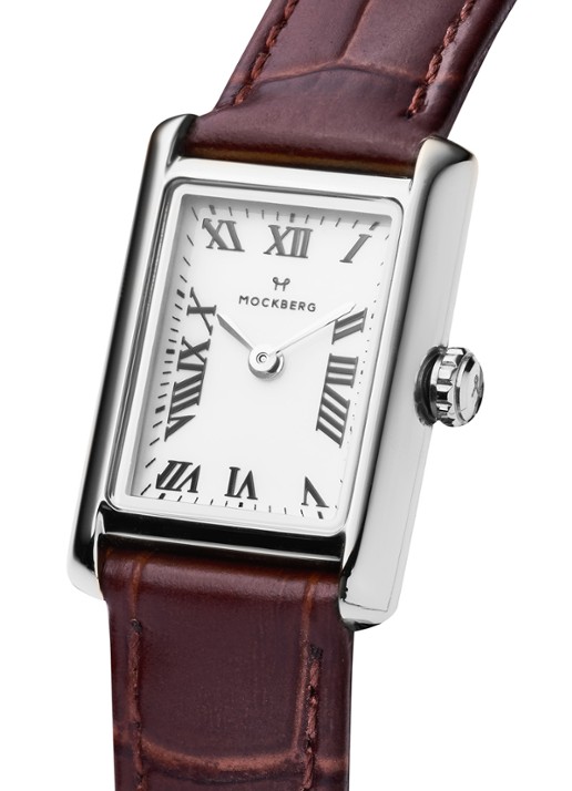 Mockberg Timeless horloge MB0248 - detail 2 zilver