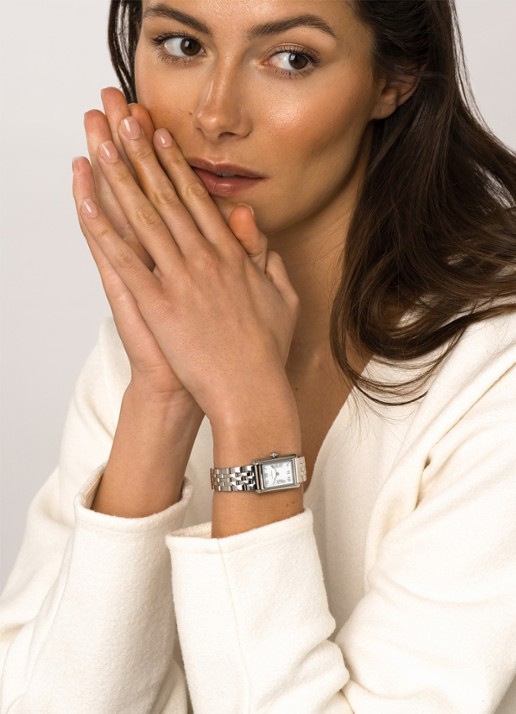 Mockberg Timeless horloge MO875 - voorkant 2 zilver