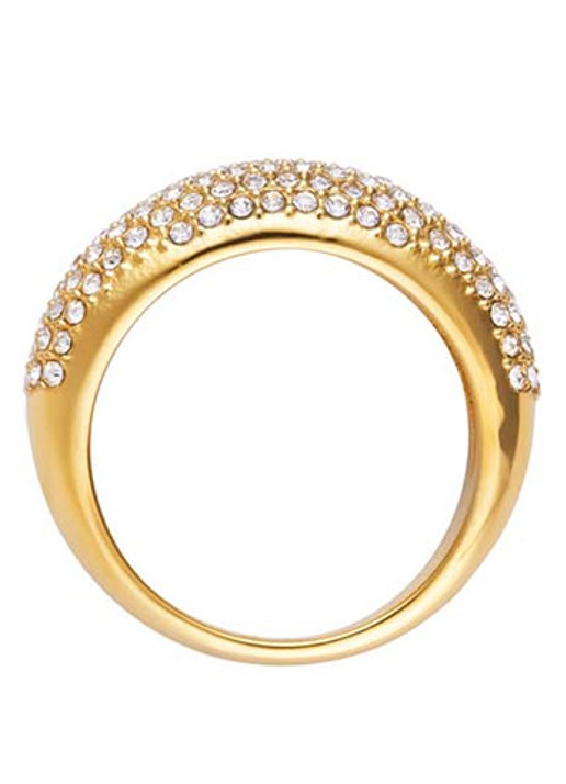 Mockberg Treasure ring met zirkonia MO214 - detail 4 goud