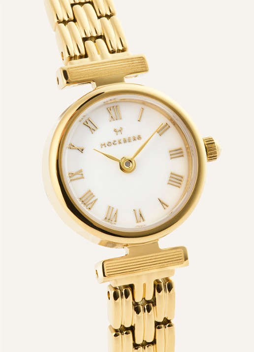 Mockberg Vintage horloge MB1617 - achterkant 3 goud