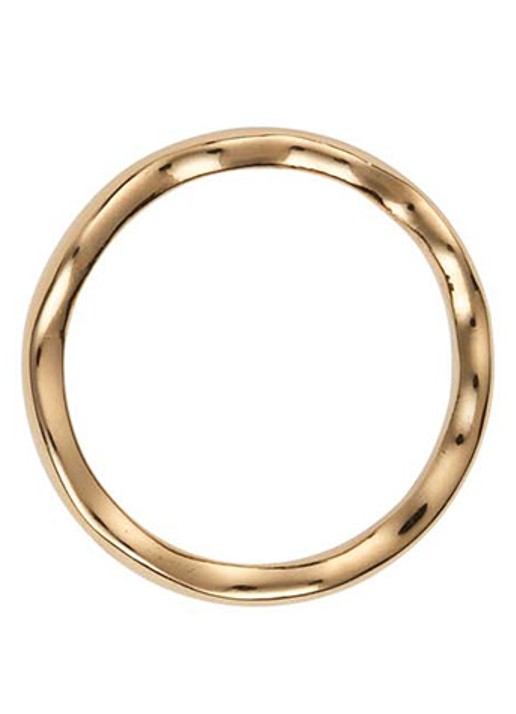 Mockberg Wavy Petite ring MB0133 - detail 2 goud